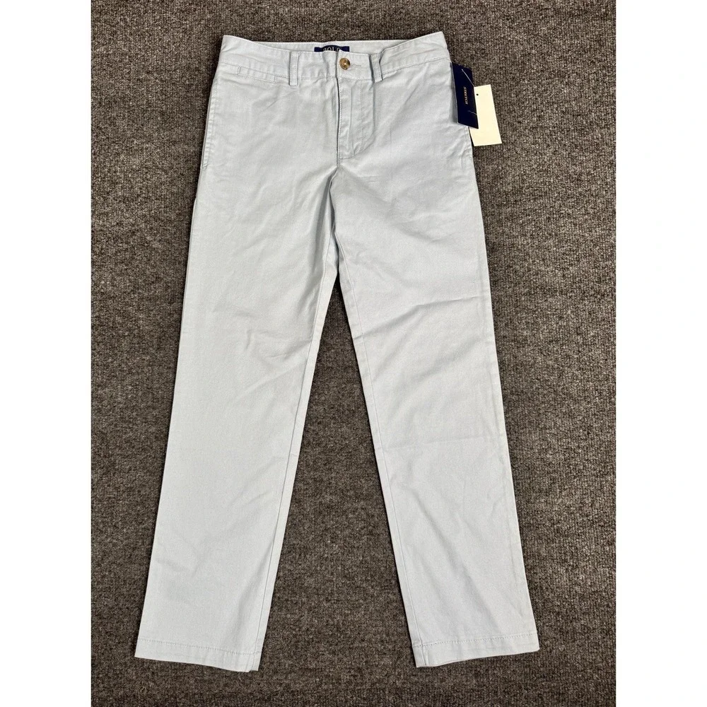 Ralph Lauren Polo Chino Pants Girls‎ NWT 10 Hampton Blue